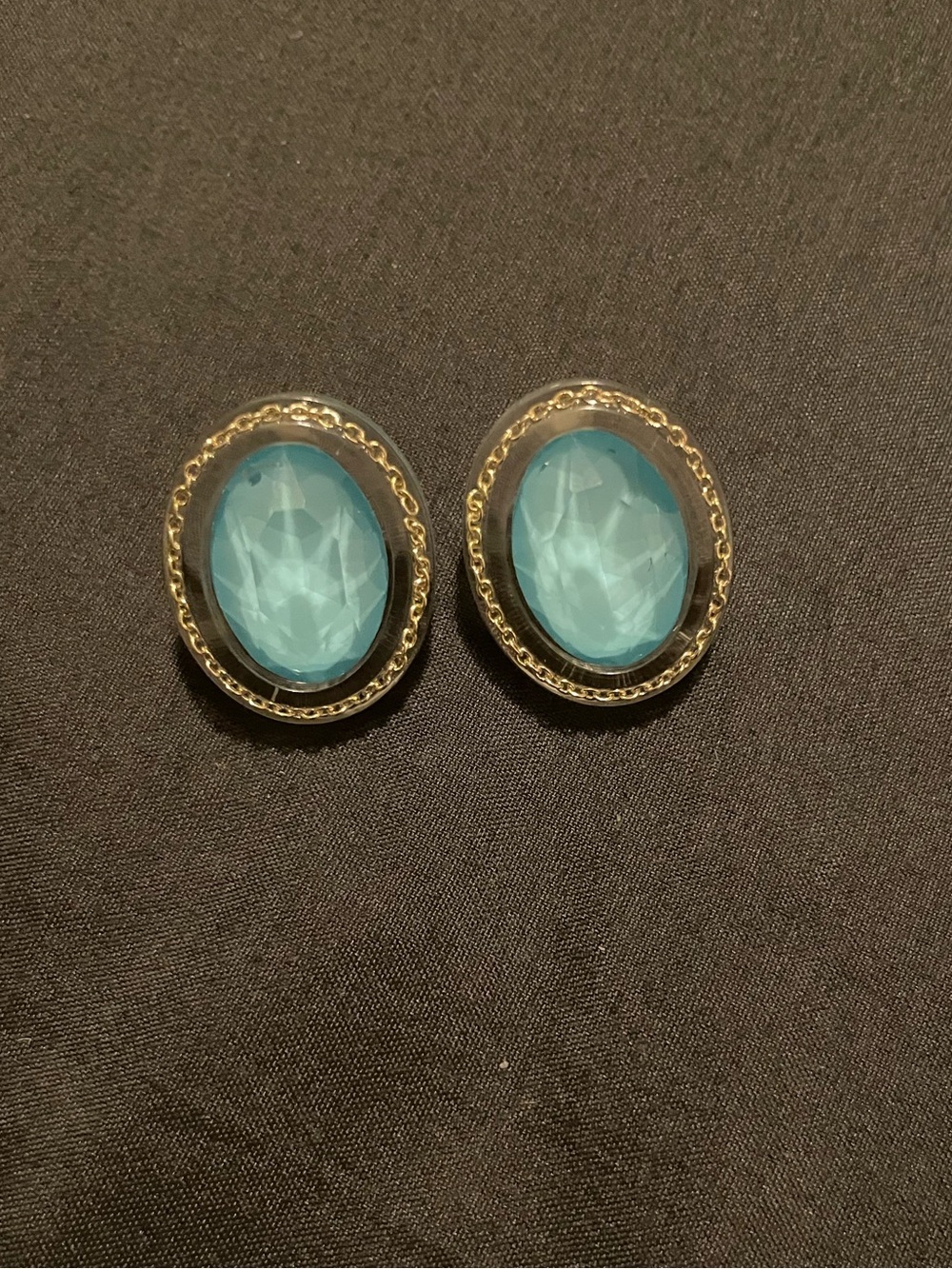 New - 18k gold plated, stainless steel earrings